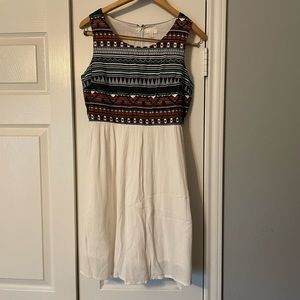 C Label Southwestern Print Dress